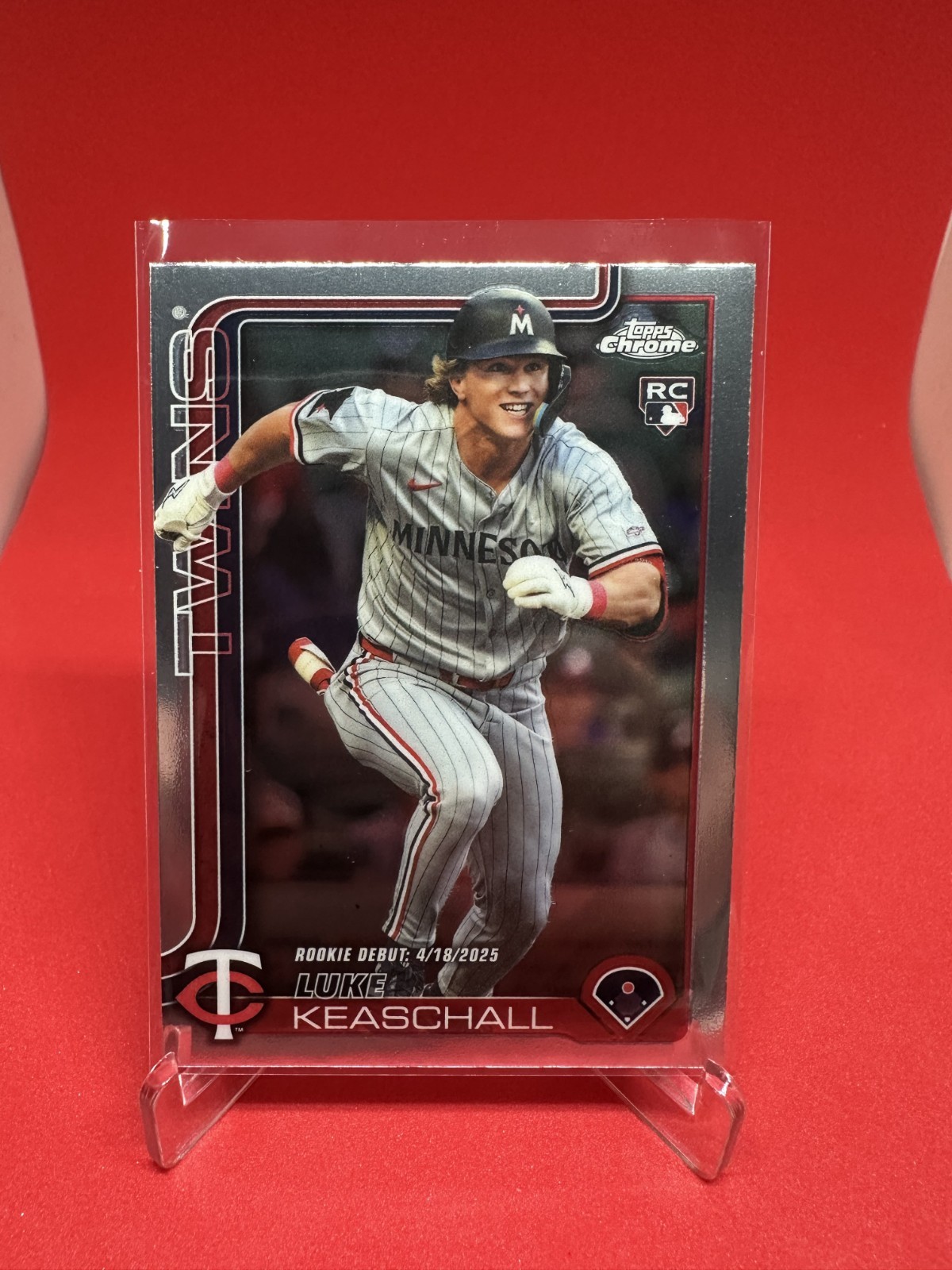 2025 Topps Update Series - Rookie Debut Luke Keaschall #USC134 Chrome (RC)
