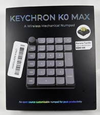 Keychron K0 Max Wireless Mechanical Keypad Banana Tactile K0M-H4 - Open Box