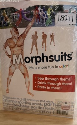 Morphsuits Unisex Muscle Body Suit Costume Anatomical Print Spandex Sz M