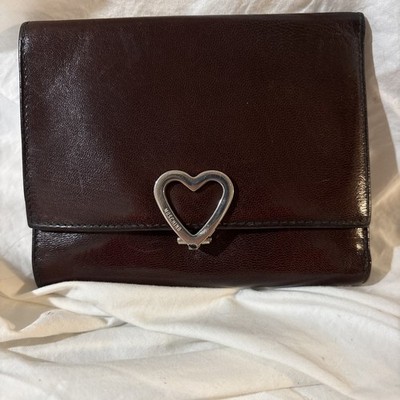 Moschino Leather Wallet Brown, Made in Italy