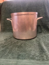 Vollrath 12 Quart Aluminum 2 Handle Stock Pot  No. 56912 USA !