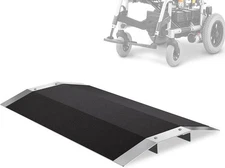 VNN Wheelchair Ramp Black Aluminum ramp Ramps for Wheelchairs Stairs Steps 1PC