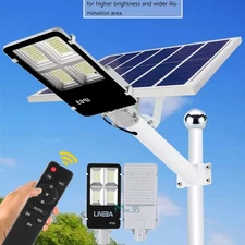 Commercial Solar Street Lights Outdoor Dusk to Dawn Solar High Brightness 3500W