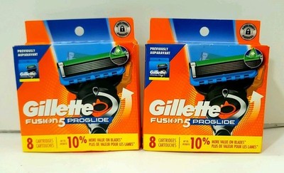2x 8ct Gillette Fusion 5 ProGlide Shield Defense Razor Blade 16 Refill Cartridge