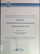 Leitlinien zur Therapie mit Blutkomponenten u...