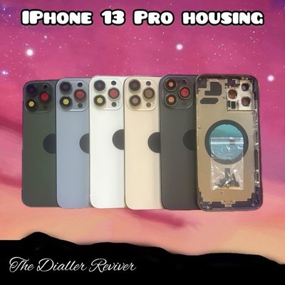 Für iPhone 13 Pro - Alle Farben - Rückseite Gehäuse Back Chassis Ersatz