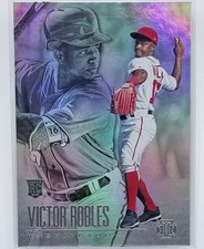 2018 Victor Robles #21 RC Panini Illusions Nationals Chronicles Rookie Card. rookie card picture