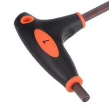 7mm Hex Key T Handle Dual End Wrench Metric S2 Steel Spanner 2Pcs