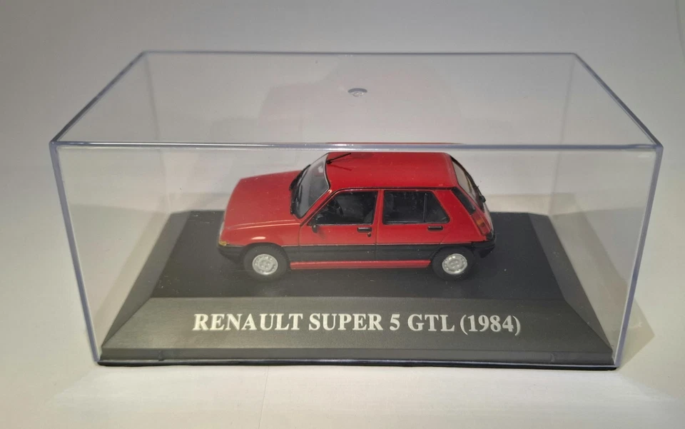 Renault Super 5 GTL 1984 1/43 IXO Scatola Vetrina nuova - Immagine 4 di 4