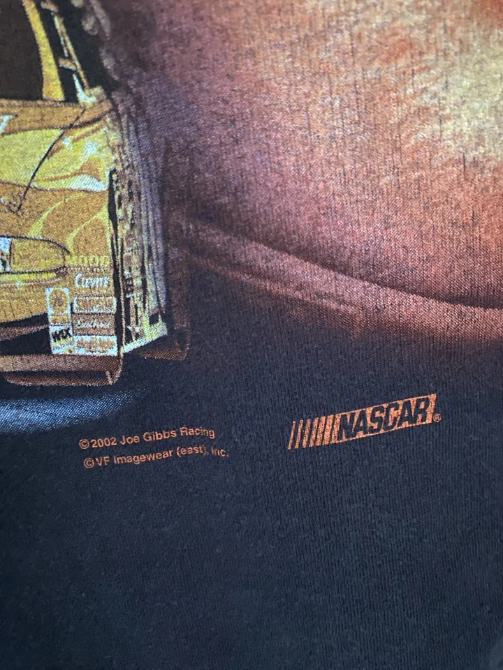 Camiseta De Colección Y2K Tony Stewart #20 Home Depot Nascar Racing Para Hombres M Estampado Pegajoso Foto 3 de 4