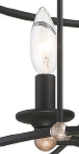 Minka Lavery 1049 Westchester County 4 Light 16"W Semi-Flush - Sand Coal with - Picture 3 of 8