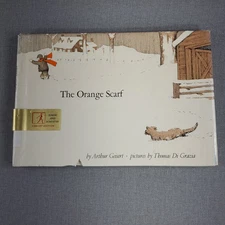 The Orange Scarf Arthur Geisert 1970 First Printing Illustrated Simon Schuster