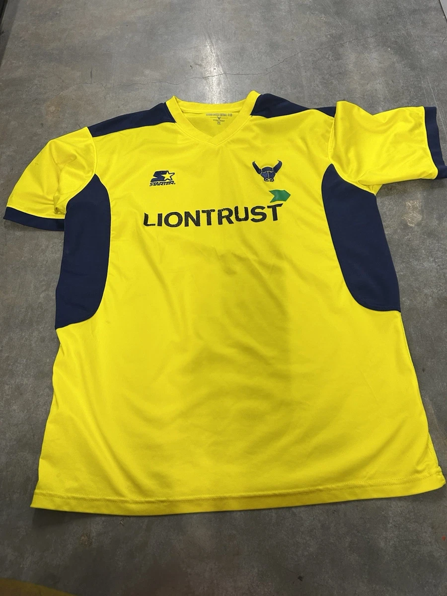 Maillot De Foot Oxford United Extérieur 1988/89 – Taille S – Umbro – Édition Collector