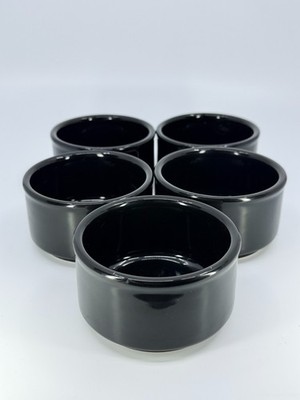 Set of 5 BODUM Stacking Ramekin Bowls oven-safe dessert baking bowls 3.5''