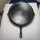 VINTAGE #14A BSR CAST IRON SKILLET WITH HEAT RING