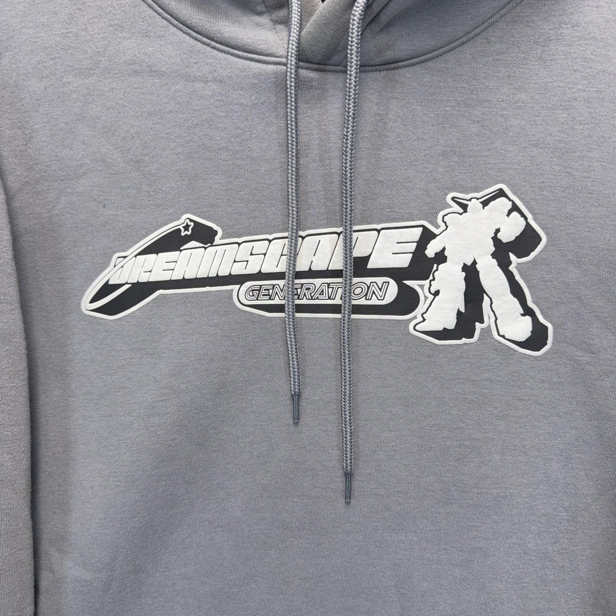 H&M Hoodie Mens Small Gray Dreamscape Space Play 2 Win Graphic Sweatshirt View 4