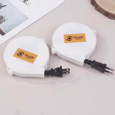 Automatic Retractable Power Reel Cable 220v Camping Wires Power Reel US EU Plug