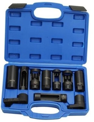 10pcs Oxygen Sensor Socket Set Sensor Oil Pressure Sending Unit Socket Set