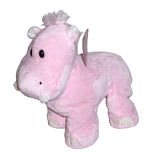NEW Kid Connection Pink Hippo Jungle Plush Walmart Kellytoy Stuffed Animal