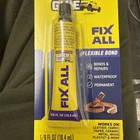 1 FIX ALL flexible ADHESIVE Super Glue repair rubber shoe vinyl leather crafting