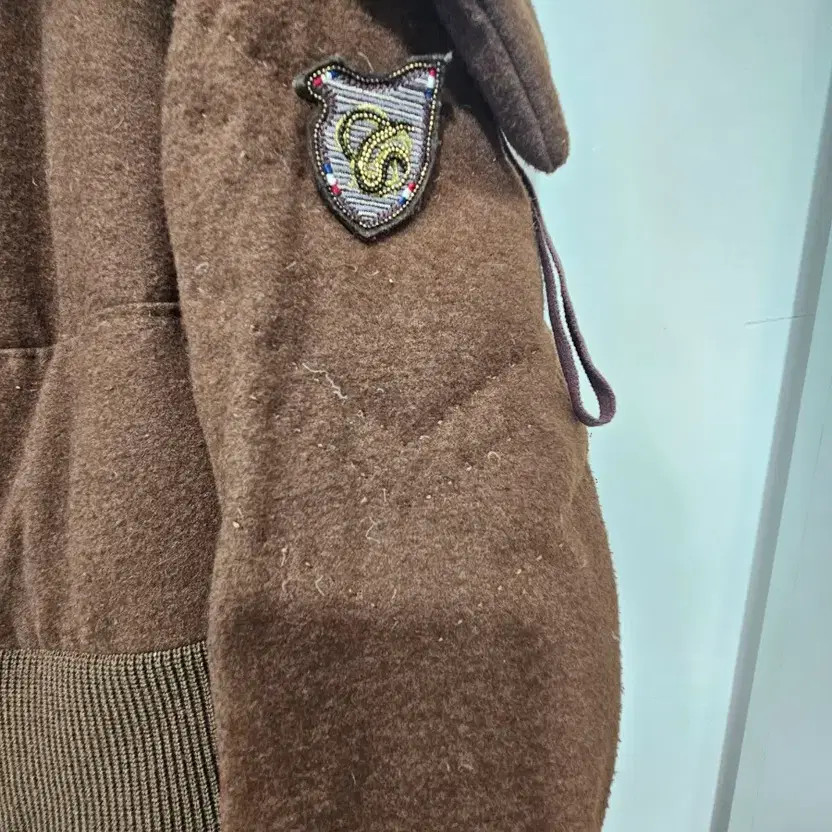 TIME Postmodern Brown Down Padding Coat Womens Ou… - image 6