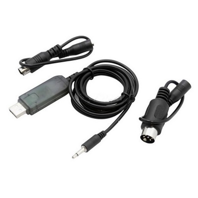 RC Helicopter Airplane Car Model PPM USB Simulator Cable Kit for FlySky FS-SM100