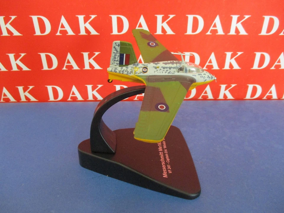 Die cast 1/72 Modellino Aereo Aircraft Messerschmitt Me 163B Komet VF241 Oxford - Immagine 4 di 4