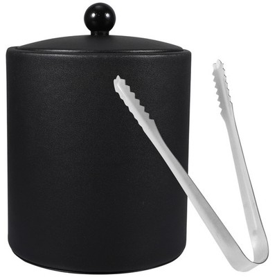 1PC Edelstahl-Eiskübel, verdickter Weinkübel mit Tong-Eiskübel