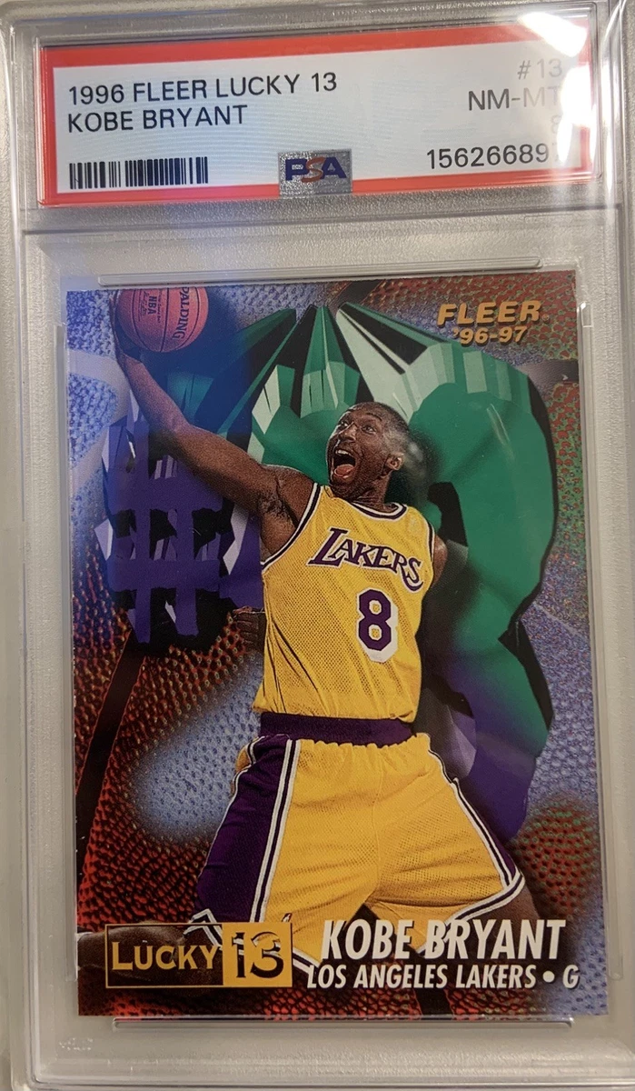 Kobe Bryant Basketball Grade 8 Rookie Sports Trading Cards