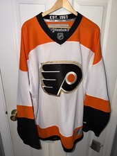 Philadelphia Flyers 50th Anniversary Blank Jersey White NWT Xl