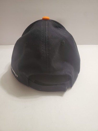 Gorra de camionero ajustable negra naranja BNSF Railway logotipo de trenes de ferrocarril - Imagen 2 de 6