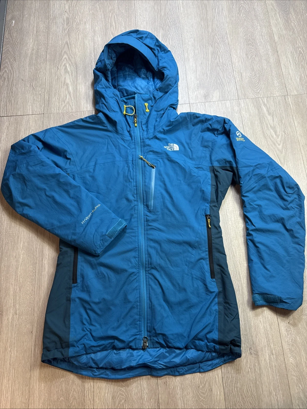 North Face Summit Series Hyvent Alpha Jacket Primaloft Women’s Small S Puffer