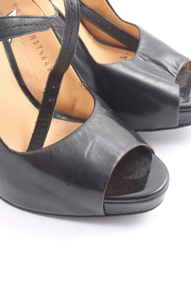 POLLINI Sandalias de tacón alto Mujeres Sandalias de tacón Talla EU 37.5 negro - Imagen 3 de 4