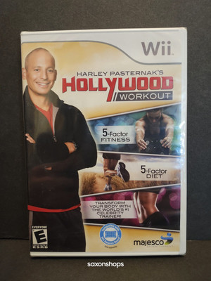 NIP! MINT! Harley Pasternak's Hollywood Workout   Wii, 2012   FACTORY SEALED!!