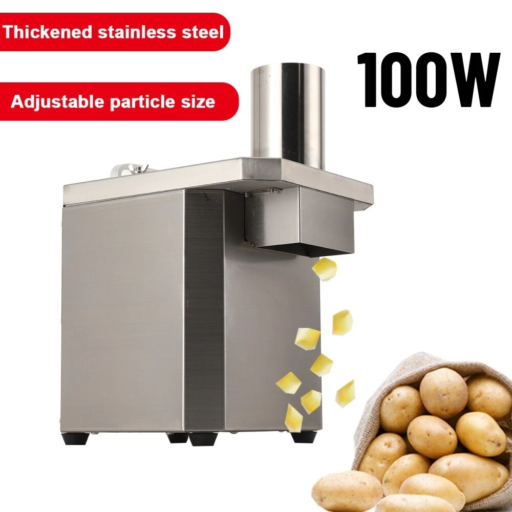 Potato Dicing Machine Cutter Food Chopper Vegetable Cube Cutting Machine110/220V