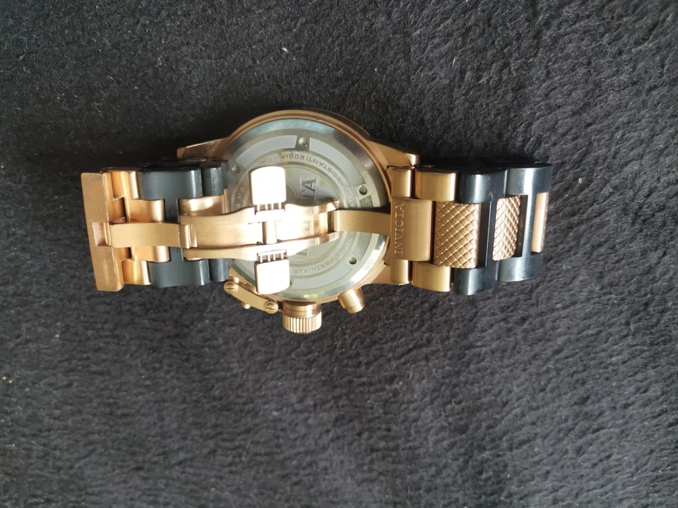 Invicta Corduba  10620 Chronograph Taucher 52mm Edelstahl Gold Rose Armband Uhr - Bild 2 von 4