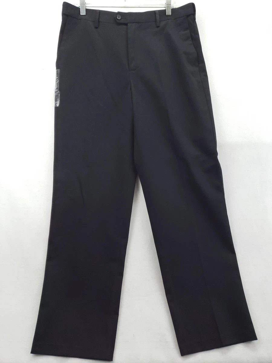men's croft & barrow classic-fit easy-care flat-front dress pants Denim flare dress – MyPerfectPair