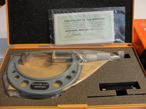 Mitutoyo 123-103 Disk Micrometer , 50-75mm (METRIC)