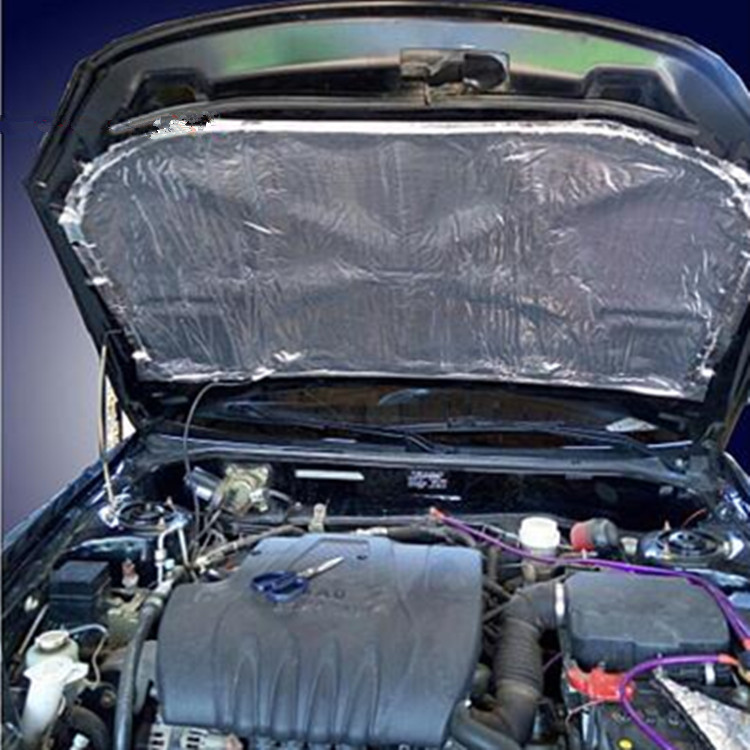 10MM Car Hood Exhaust Muffler Insulation Heat Shield Mat Pad Cotton 1*1 10MM Car Hood Exhaust Muffler Insulation Heat Shield Mat Pad Cotton 1*1