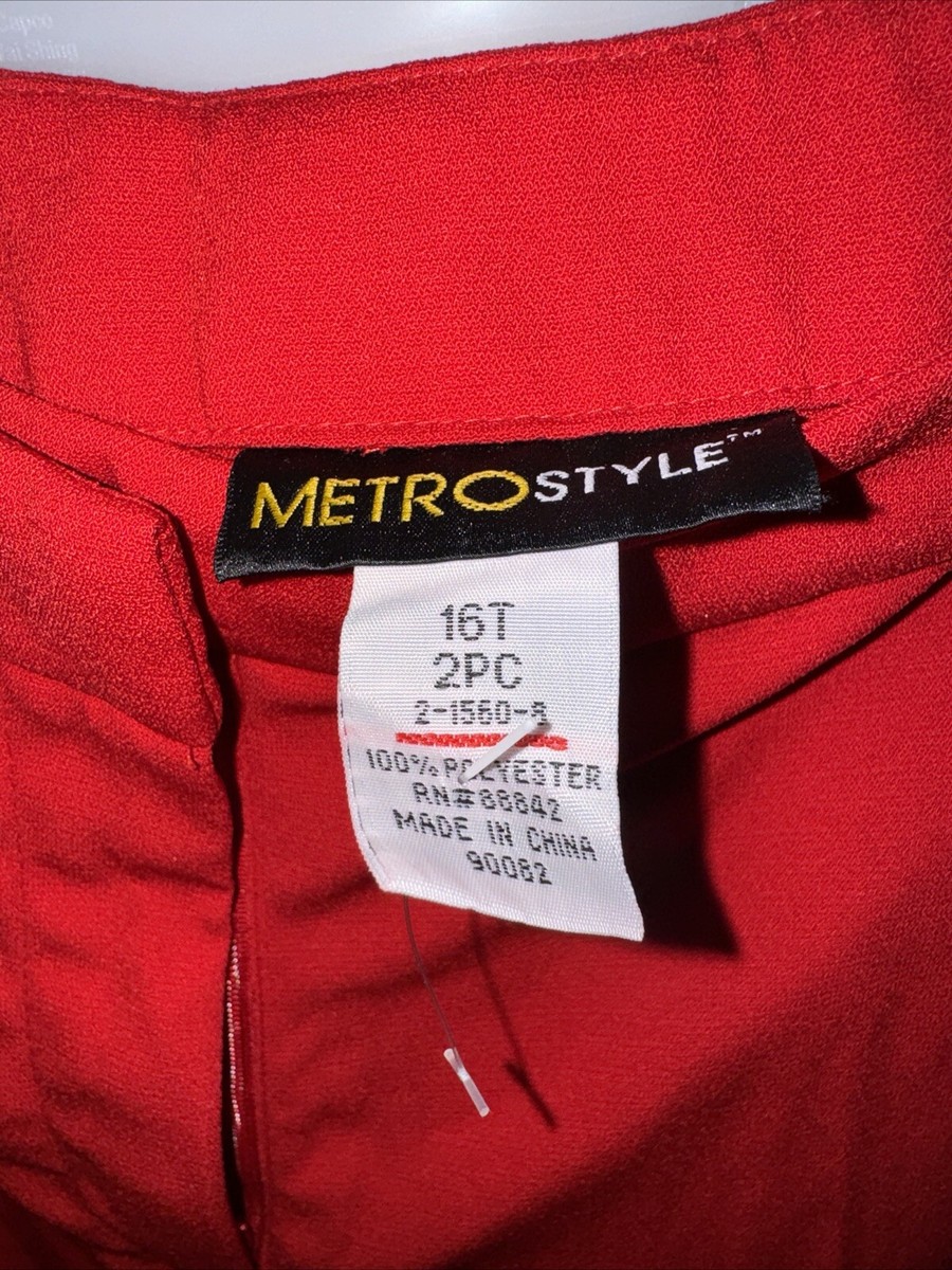 Metrostyle Womens Two Piece Suit | eBay