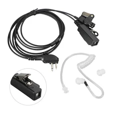 Acoustic Tube PTT Mic Headset for HYT TC-446S TC-500 TC-500S TC-508 TC-510