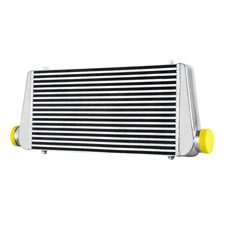 600x300x100mm Aluminum Intercooler with 3" Inlet Outlet.