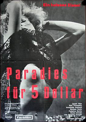 LSD Paradies für 5 Dollar Filmposter A1 Janet Tiller Bud Thompson Bruna Caruso