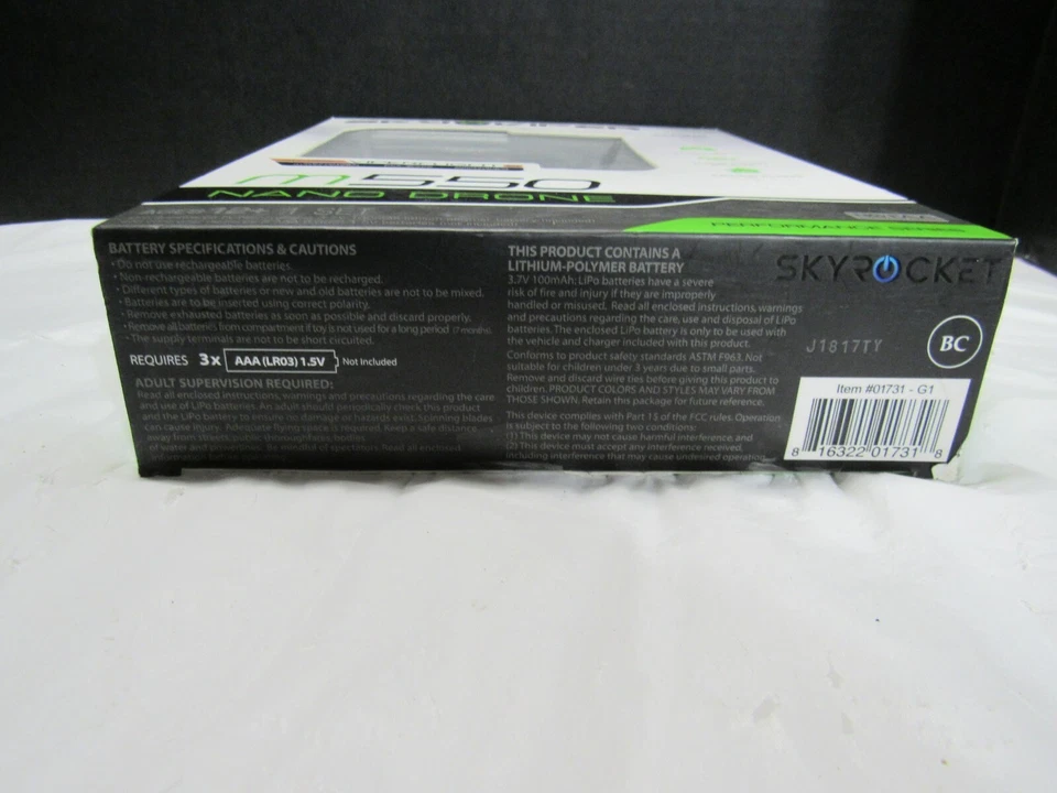 NEW Sky Viper Drone M550 Nano Drone Viperflight5 Performance Series Flight Asst - Image 3 of 4