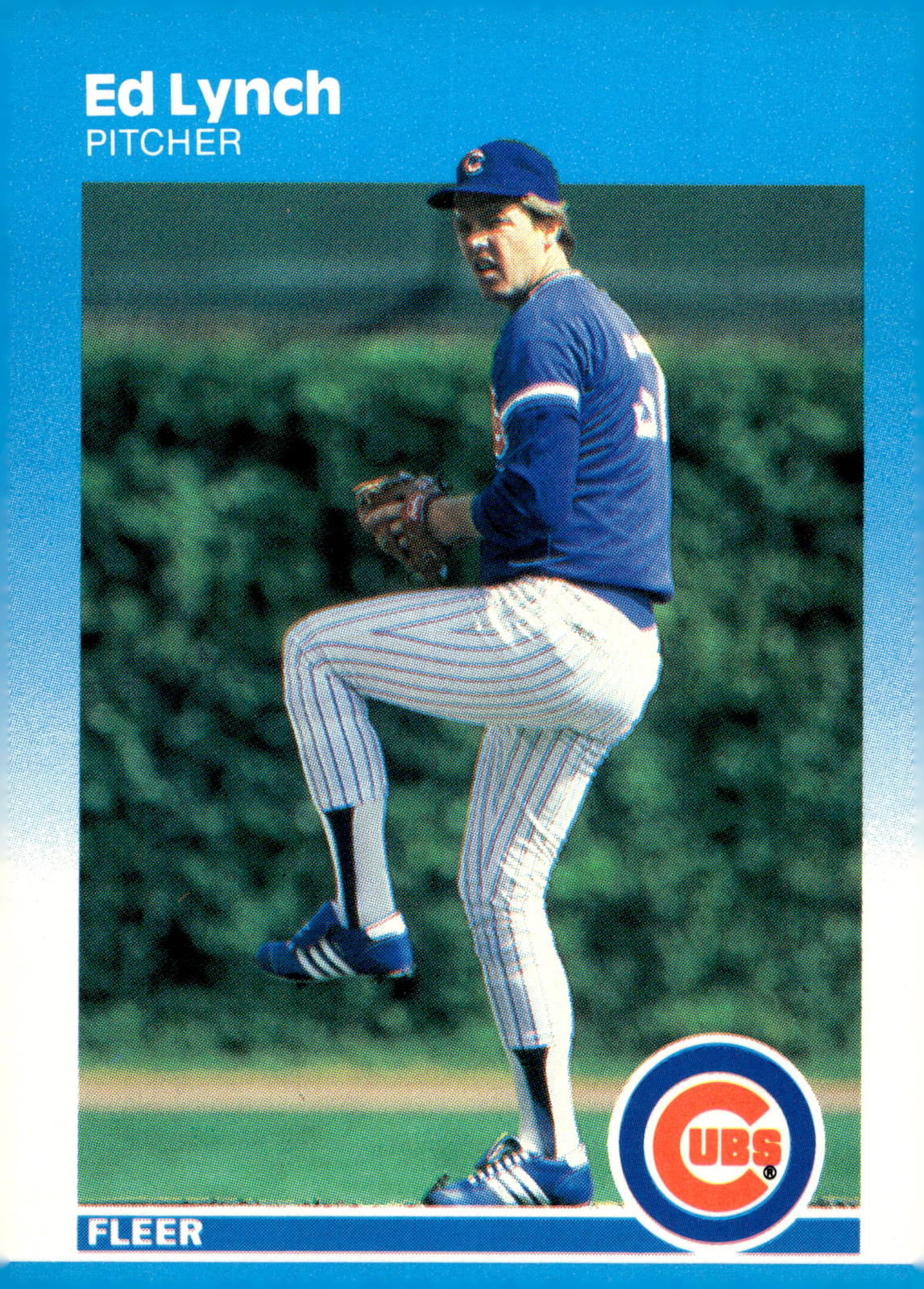 1987 Fleer #567 Ed Lynch