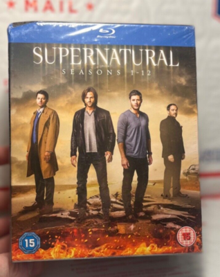 BRAND NEW SUPERNATURAL SEASONS 1-12 BLU-RAY BOX SET! UK VERSION 