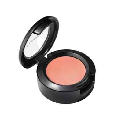 Mac single eyeshadow new in box full size .05oz shell peach satin