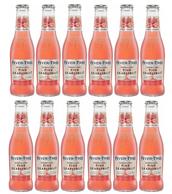 Fever Tree Pink Grapefruit Tonic - Soda Water 12x0,2l