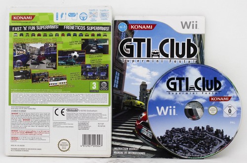 GTI CLUB SUPERMINI PARTY NINTEL WII PAL SPAIN SUPER MINI VERY RARE - Picture 2 of 2