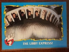 1989 O-Pee-Chee Ghostbusters White Back Bill Murray Venkman Libby Express #73